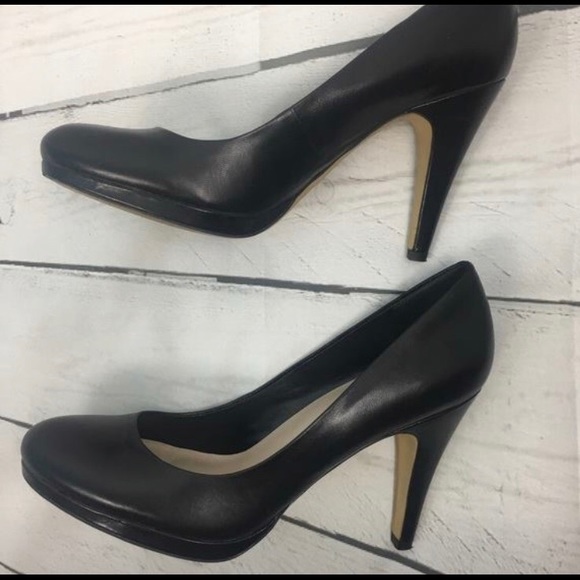Franco Sarto Black Platform Heels Size 10 - Picture 3 of 8